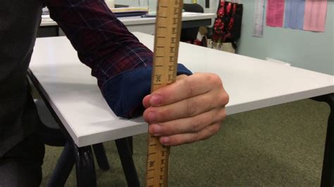 ruler drop test gcse|falling ruler drop test.